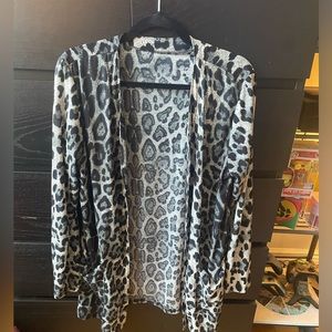 Snow Leopard Cardigan